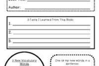 Nonfiction Book Reports For Middle School – The Best Place intended for Multi Day Meeting Agenda Template