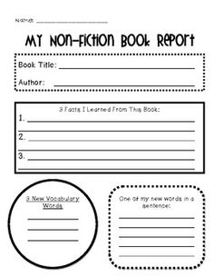 Nonfiction Book Reports For Middle School - The Best Place intended for Multi Day Meeting Agenda Template
