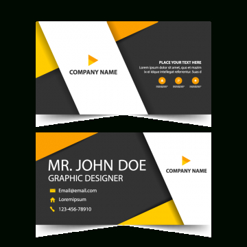 Orange Corporate Business Card Header Template pertaining to Web Design Business Cards Templates