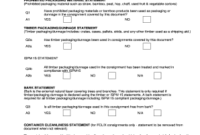 Packing Declaration Form – Fill Online, Printable intended for Australian Government Business Plan Template