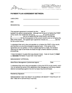 Payment Agreement Template Between Two Parties Forms regarding Quality How To Put Together A Business Plan Template