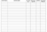 Physical Inventory Sheet #1 – Small Business Free Forms pertaining to Business One Sheet Template