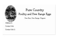Poultry Farm Business Cards & Templates | Zazzle within Free Poultry Business Plan Template