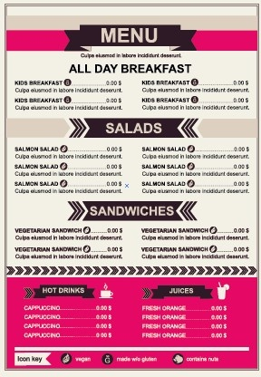 Price List Free Vector Download (874 Free Vector) For within Fresh Business Listing Website Template