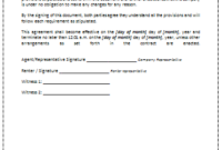 Printable Sample Rental Agreement Template | Office intended for Business Lease Proposal Template
