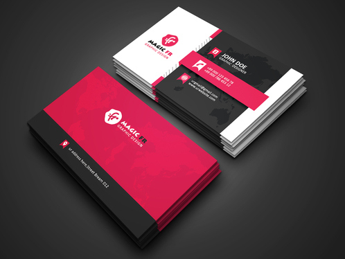 Professional Business Card Design - Business Card pertaining to Unique Unique Business Card Templates Free