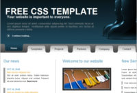 Professional Free Website Templates In Css, Html, Js with regard to Best Business Website Templates Psd Free Download
