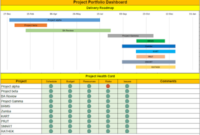 Project Portfolio Template Excel Free Download | Project throughout Business Plan Excel Template Free Download