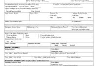 Proof Of Pregnancy Form Planned Parenthood ⋆ Www throughout Fresh Usps Business Reply Mail Template