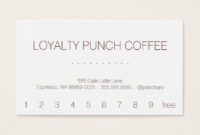 Punch Business Cards & Templates | Zazzle throughout Coffee Business Card Template Free