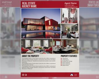 Real Estate Flyer Template Microsoft Publisher Template with Real Estate Listing Presentation Template