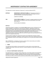 Real Estate Salesman Independent Contractor Agreement in Business Broker Agreement Template