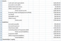 Sample-Balance-Sheet-Form404 | Balance Sheet Template throughout Business Plan Balance Sheet Template