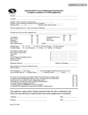 Sample Business Plan For Restaurant And Bar Pdf - Fillable in Business Plan Questionnaire Template