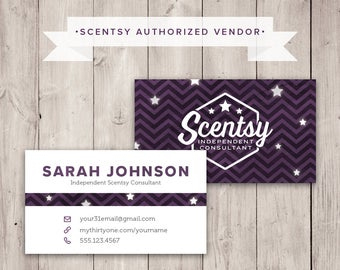 Scentsy Business Card | Etsy inside Scentsy Business Card Template