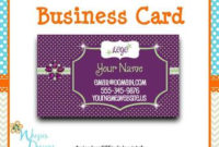 Scentsy Cards – Etsy intended for Advocare Business Card Template