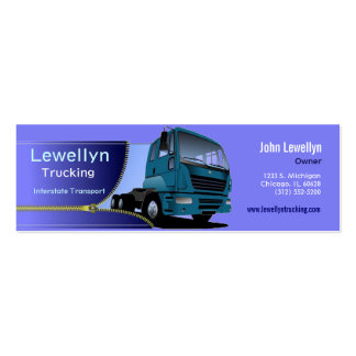 Semi Truck Business Cards &amp;amp; Templates | Zazzle throughout Transport Business Cards Templates Free