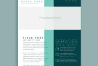 Simple Brochure Design For Your Business – Download Free intended for One Page Business Website Template