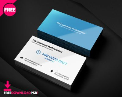 Simple Business Card | Business Card Psd, Personal intended for Professional Business Card Templates Free Download