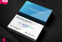 Simple Business Card | Business Card Psd, Personal regarding Fresh Free Personal Business Card Templates