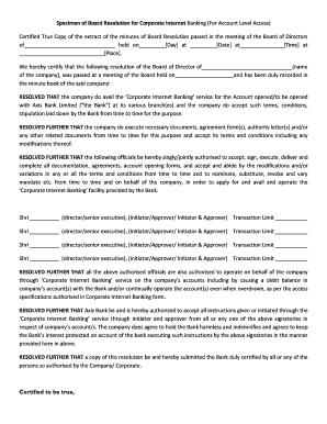 Specimen Of Minutes Of Board Meeting - Fill Out, Print within Corporate Board Of Directors Meeting Agenda Template