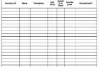 Stock Inventory Sheet | Charlotte Clergy Coalition intended for Fresh Small Business Inventory Spreadsheet Template