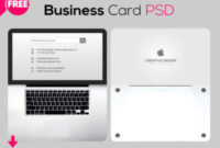 Transparent Business Card Free Psd | Freedownloadpsd for Quality Business Card Size Psd Template