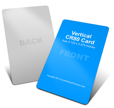 Vertical Cr80 Credit Card Mock Up | Cover Actions Premium pertaining to Business Card Template Photoshop Cs6