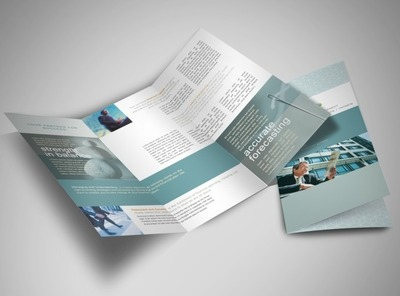 Wealth Management Financial Services Business Tri-Fold within Best Business Service Catalogue Template