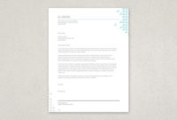 Web Analyst Letterhead Template | Inkd pertaining to Quality Business Headed Letter Template