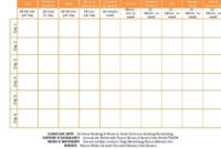 Weekly Schedule Templatebee Here Homeschool | Tpt regarding Weekly Agenda Template Notion