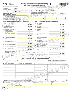 What Does Nj Quarterly Wage And Tax Statement - Fill pertaining to Business Quarterly Report Template