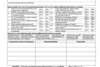 Who To Fill Out A Pre Task Construction Form – Fill Online with regard to Best Construction Business Plan Template Free