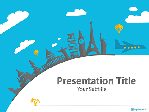 World Tour Powerpoint Template - Download Free Powerpoint Ppt pertaining to Google Drive Presentation Templates