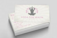 Yoga Business Cards – Business Card – Website & Printable within Best Kinkos Business Card Template