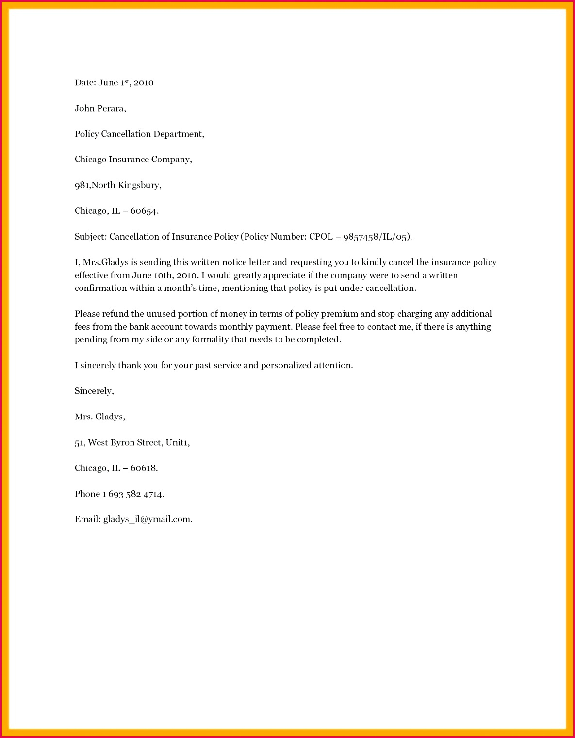 3 Event Cancellation Letter Template 33399 | Fabtemplatez in Gym Membership Cancellation Letter Template