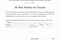 30 Day Eviction Notice Template Awesome 30 30 Day Eviction intended for 30 Day Eviction Letter Template