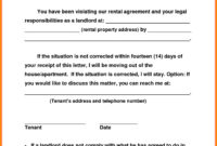 30 Day Notice To Vacate Letter To Tenant Template Examples throughout Letter Of Intent To Vacate Apartment Template