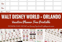 Blank Disney Itinerary Template | Calendar Template Printable for Disney World Itinerary Template