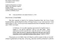 California Cease And Desist Letter Template For Your Needs regarding Cease And Desist Collection Letter Template