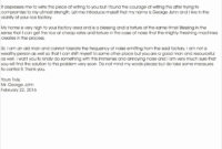 Complaint Letter To Landlord Inspirational Plaint Letter within Neighbour Dispute Letter Template