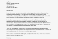 Cover Letter For Fresh Graduate Electronic Engineer | Best pertaining to Entry Level Job Cover Letter Template
