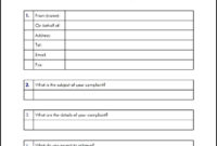 Example Of Banking Ombudsman Complaint Form - Sample Templates in Financial Ombudsman Complaint Letter Template