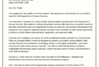 Federal Cover Letter Sample (Example) For Government Job pertaining to Government Job Cover Letter Template