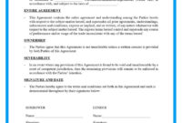 Free Loan Agreement Templates And Sample throughout Loan Repayment Letter Template