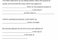Get Our Example Of Letter Of Intent To Vacate Apartment with Letter Of Intent To Vacate Apartment Template