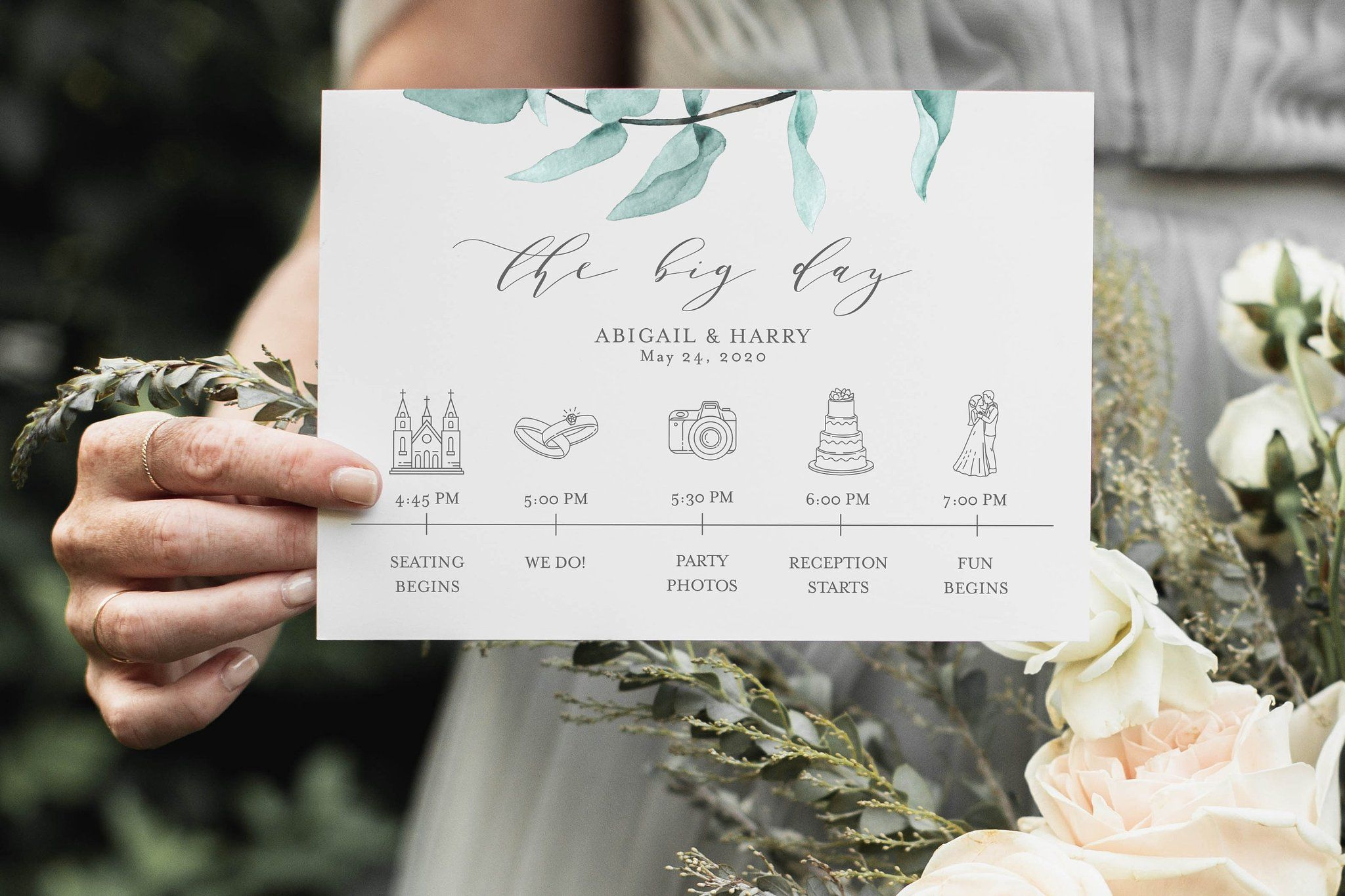 Printable Wedding Itinerary Template Card Timeline Welcome intended for Wedding Welcome Itinerary Template
