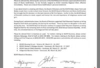 Resignation Letter British Columbia – Sample Resignation pertaining to Auditor Resignation Letter Template
