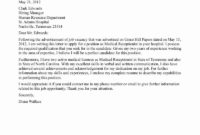 The How-To'S Of Working: A Cover Letter Example Medical with regard to Health Care Cover Letter Template
