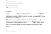 Valid Sample Letter Of Medical Necessity Download for Doctor Diagnosis Letter Template